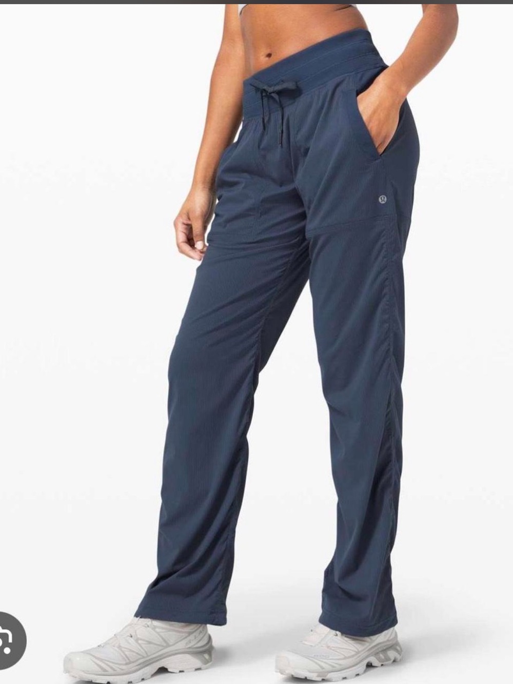Lululemon Navy Dance Studio Midrise Pants 4